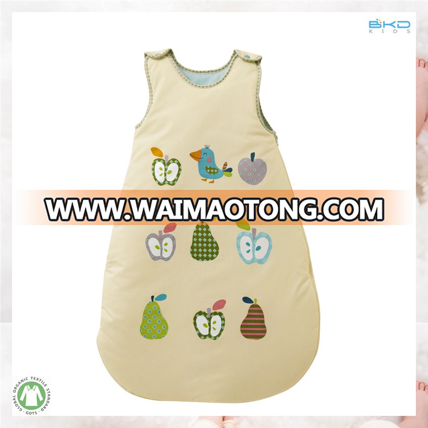 Beige Baby Clothes OEM Babies Sleeping Bag