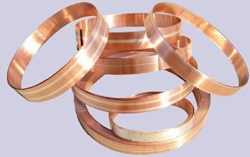 Sensor Material Strip Silver Inlay Copper Strip