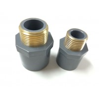 Male Pipe Fitting with Copper